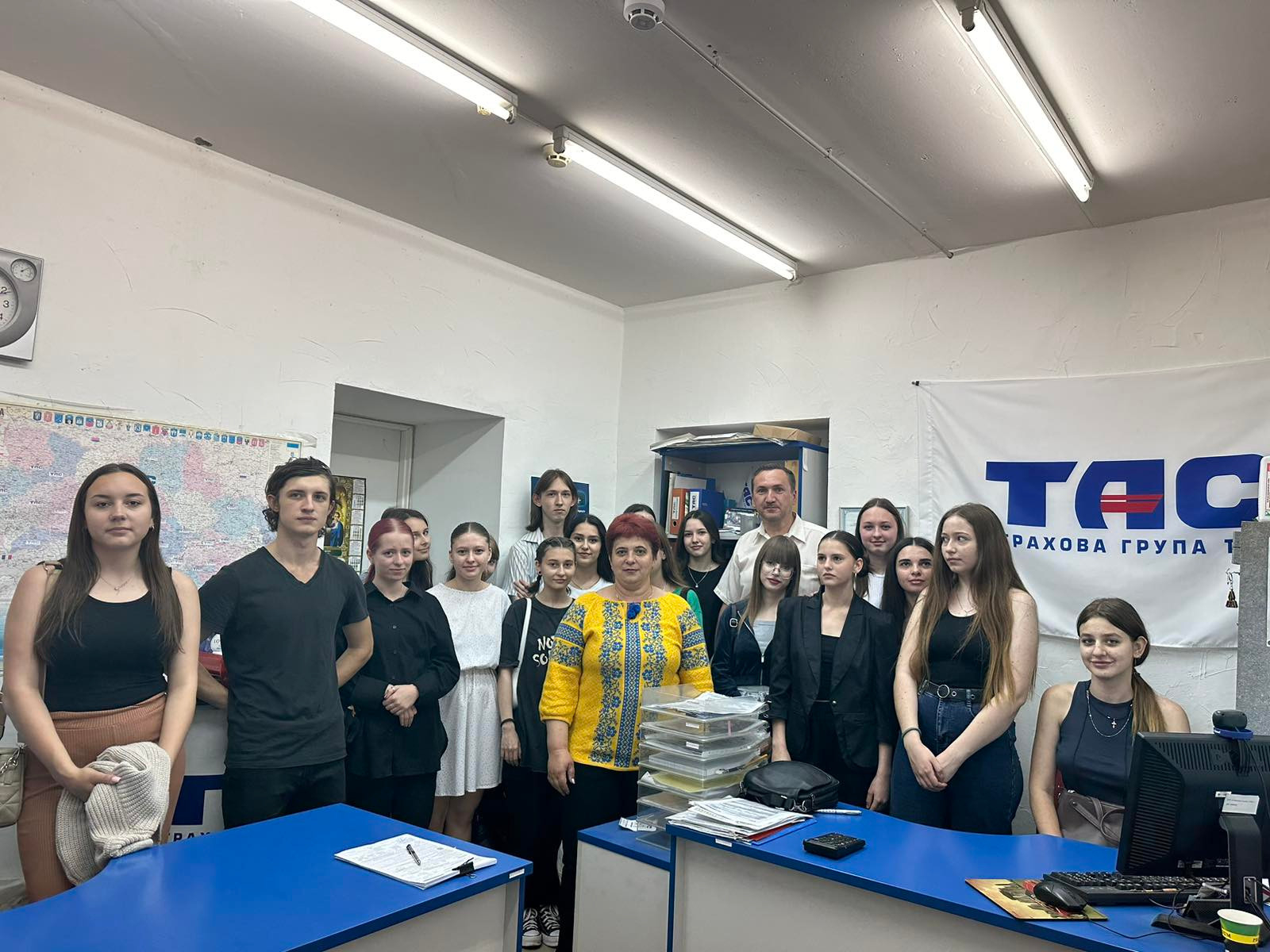 Екскурсія до страхової компанії ТАС